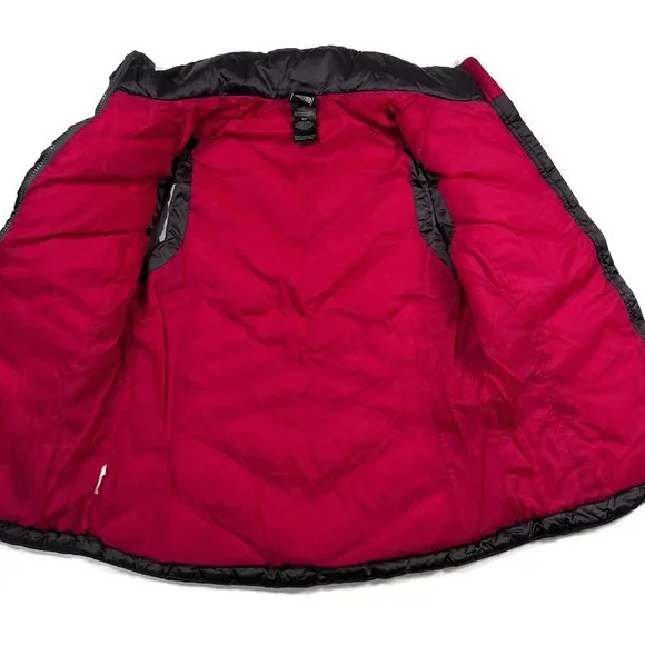 The North Face Aconcagua 550 Down Vest Womens Small Purple Quilted Zip Puffer - Picture 7 of 12